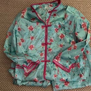 Kathryn floral pajama set.